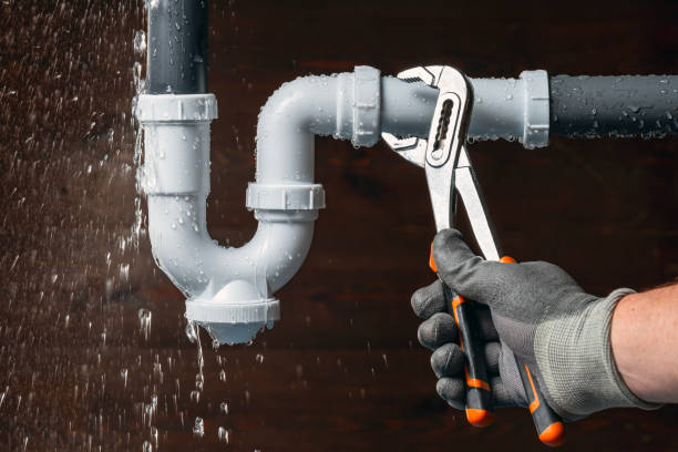 Professional Leak Detection technician working in Lewisville, WA